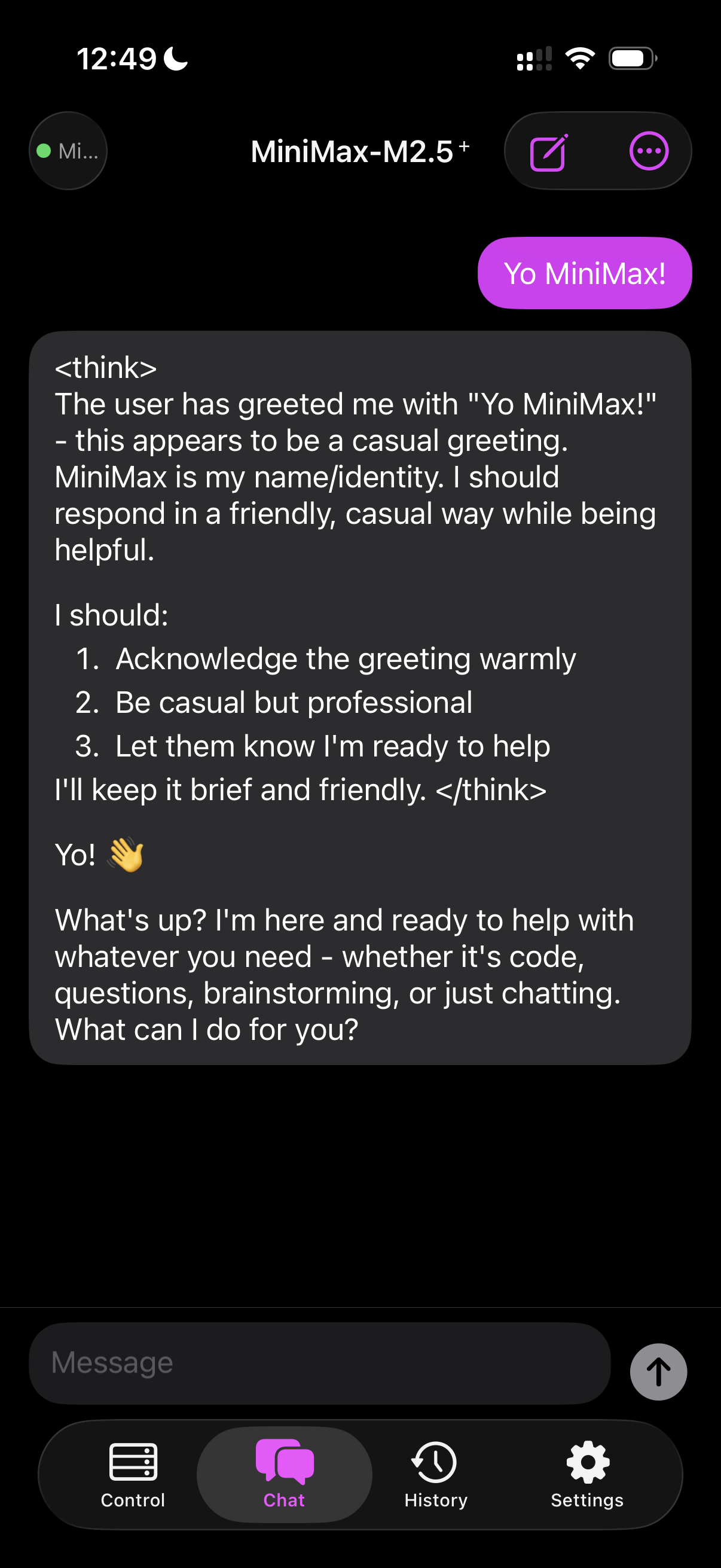 Token Jockey iOS — screen 5